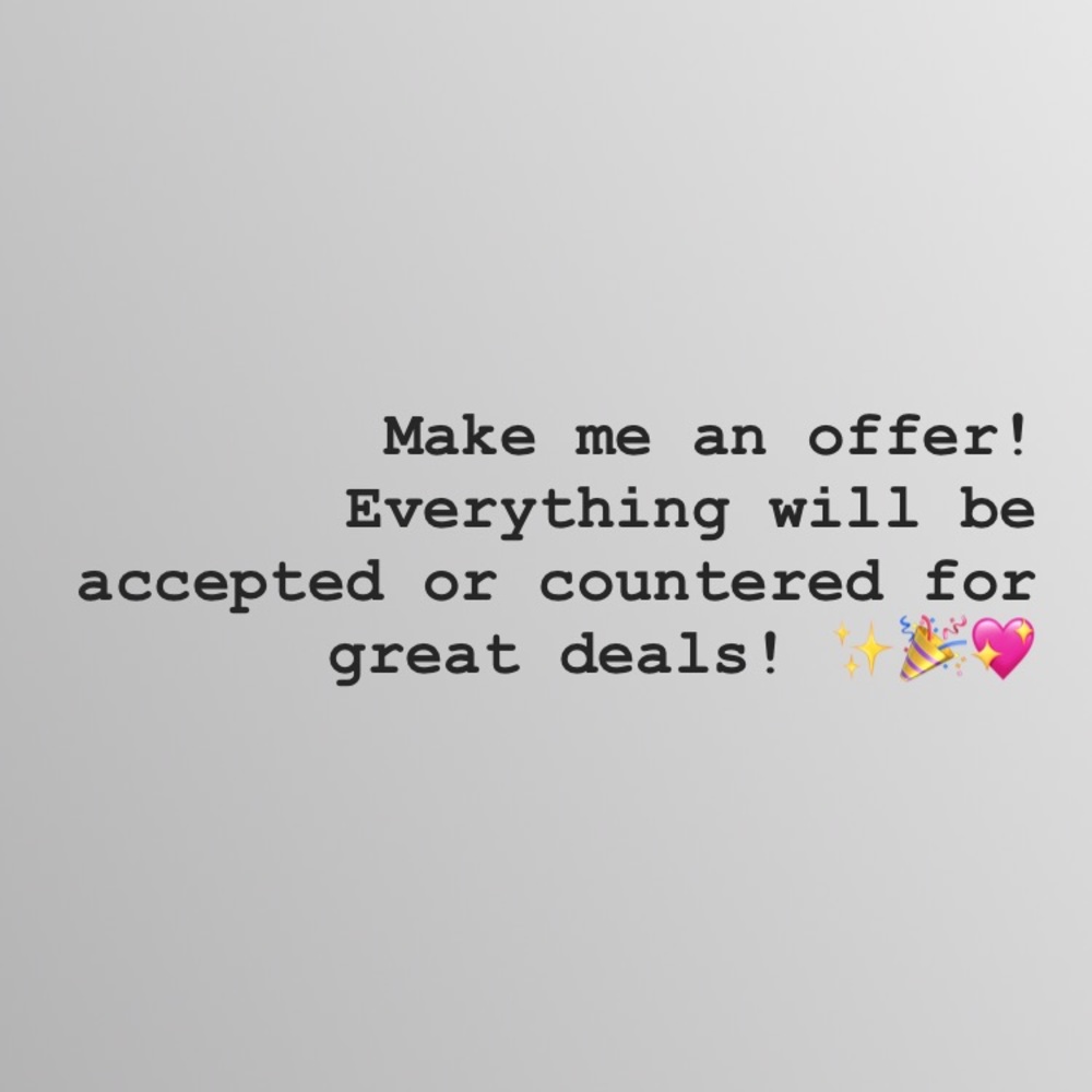 Make an offer!! 💖